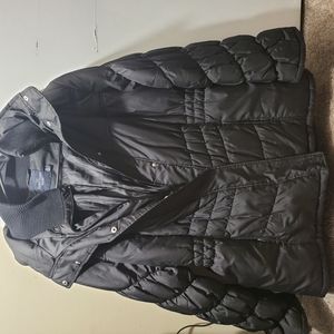 Black Jacket with Fur hood